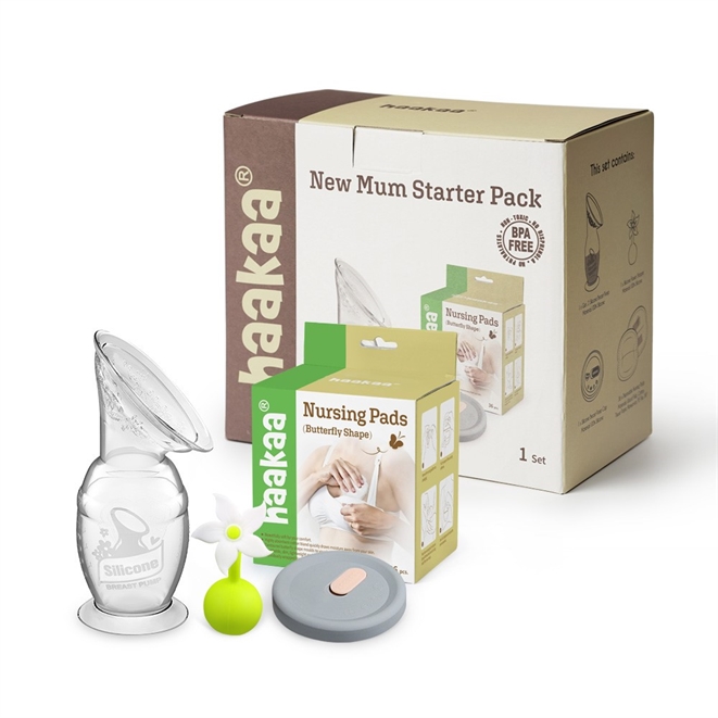 Haakaa Breast Pump Starter Kit for Moms