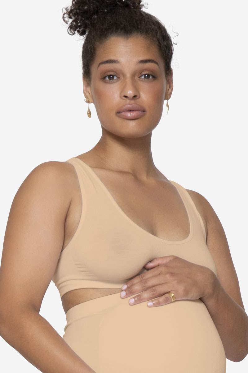 Large Size Air Permeable Cotton Breast Pregnancy Bra For Pregnant